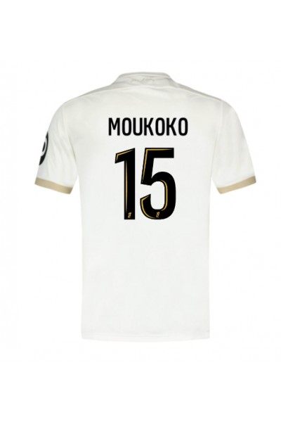 OGC Nice Youssoufa Moukoko #15 Fotballdrakt Borte Klær 2024-25 Korte ermer OGC Nice Youssoufa Moukoko #15 Fotballdrakt Borte Klær 2024-25 Korte ermer